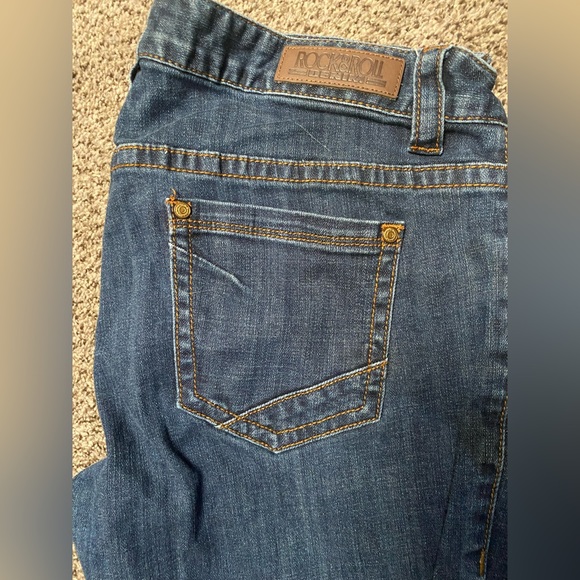 Rock and Roll cowgirl low-rise trouser jeans. - Picture 4 of 6